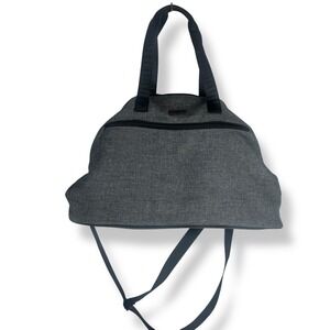 Hugo Boss Travel Duffel Bag Gray Men's Carryall Weekender ZIPPER IS BROKEN